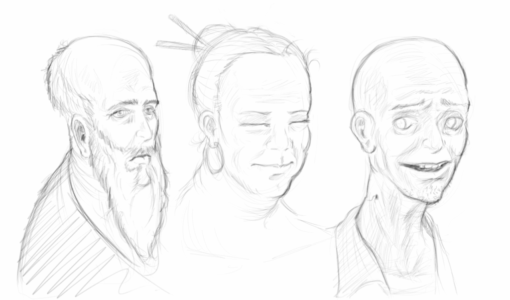 Various Portraits | Sketches