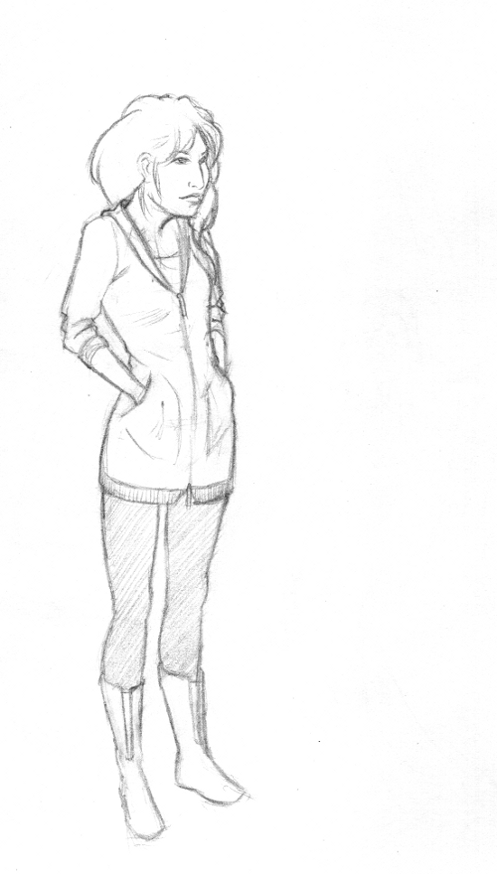 Winter Girl | Sketch