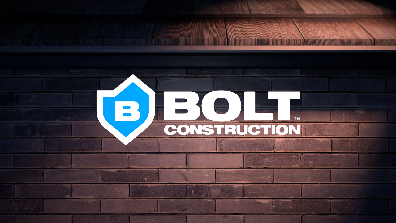 Bolt Construction Vanity Logo