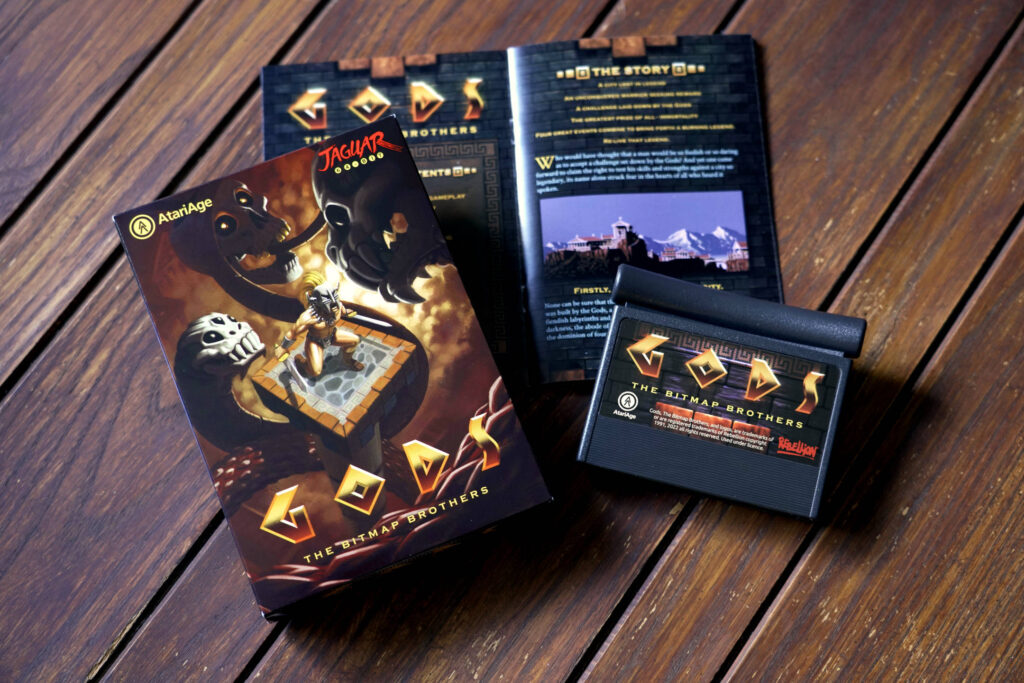 Gods - Atari Jaguar - Packaging